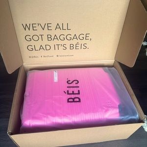 Beis Barbie Carry On suitcase